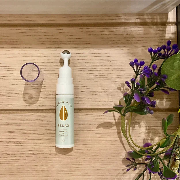 Lavender and Geranium Relax Body Massage Oil 10ml