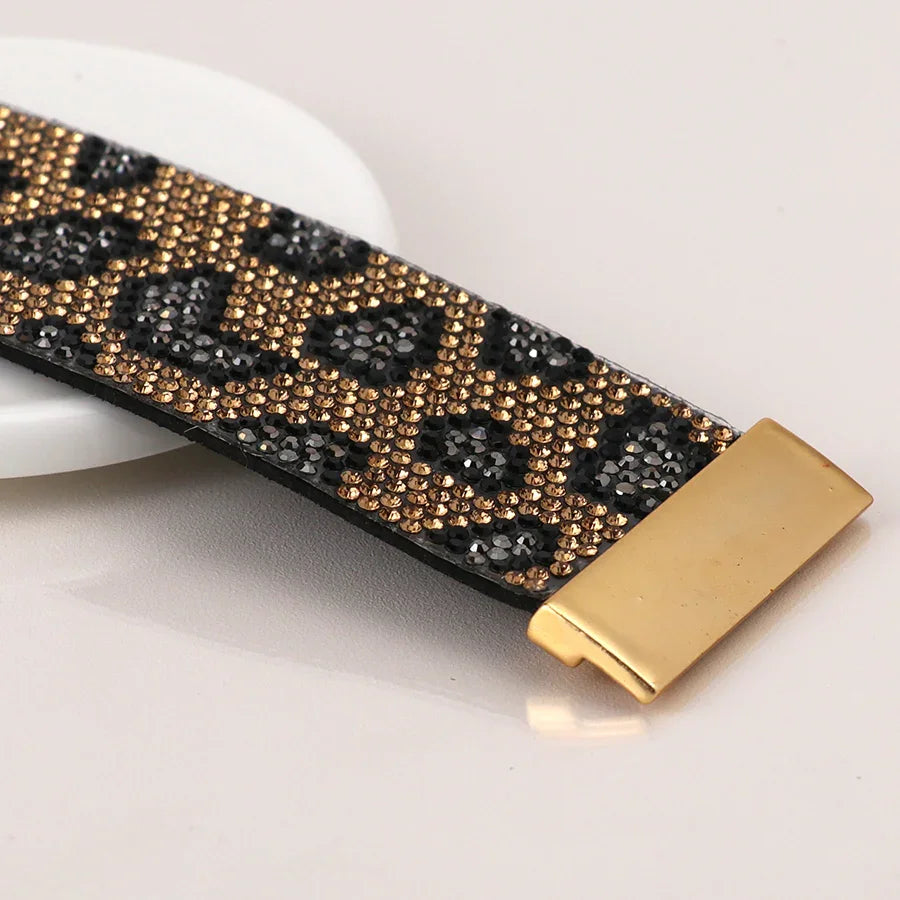 POM - Bronze Mix Animal Print Cuff