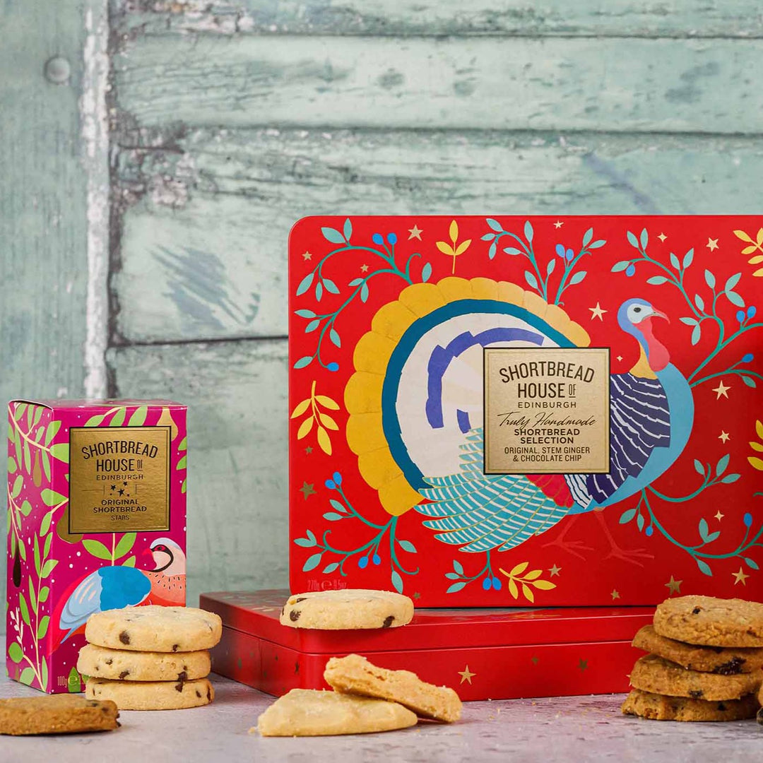 Christmas Shortbread Selection Tin 270g