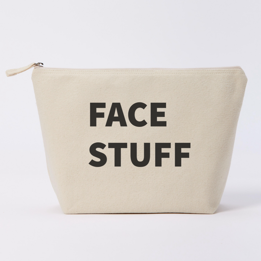 Face Stuff Pouch - Natural