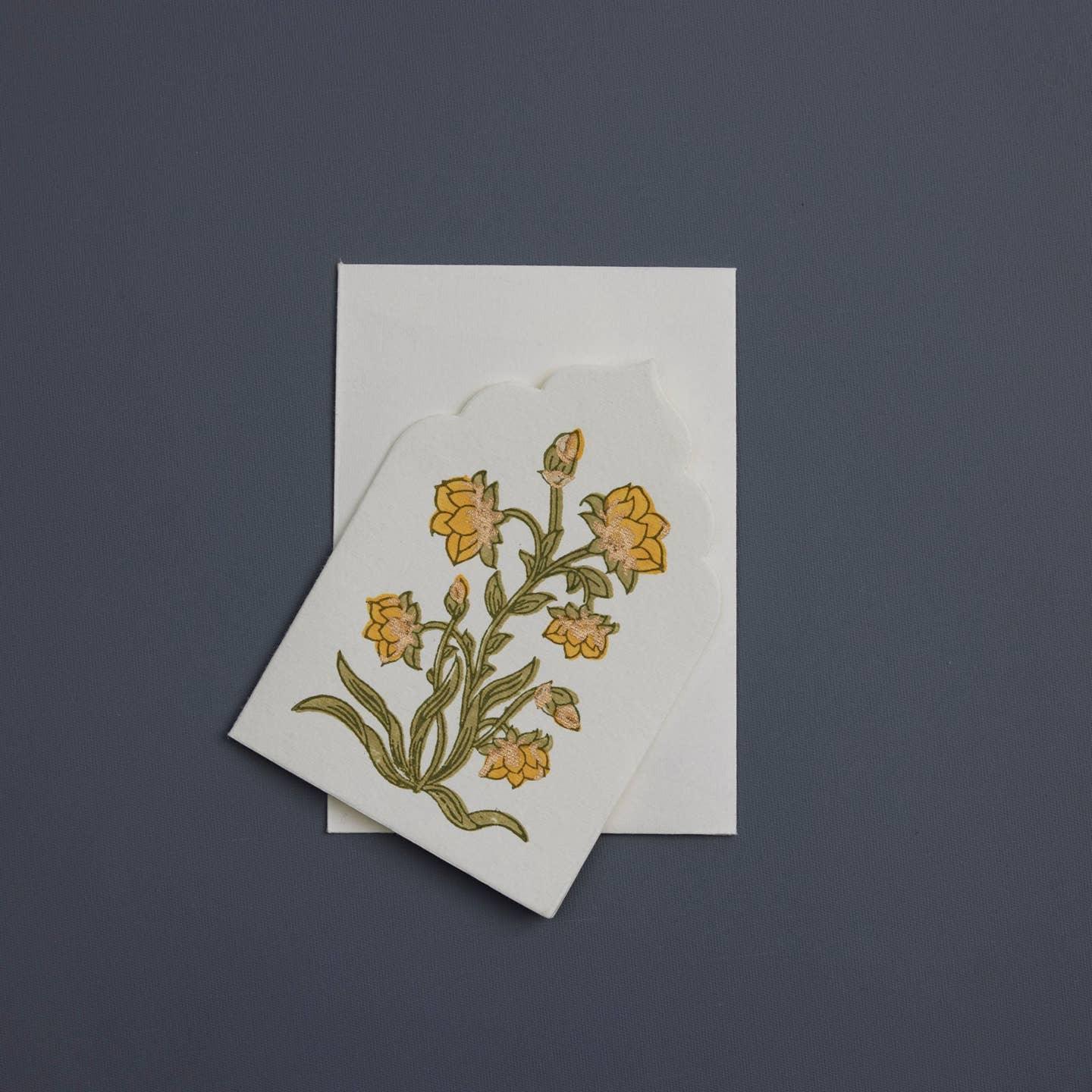 Sandook Topaz Boxed Artisan Notecard Set of 6