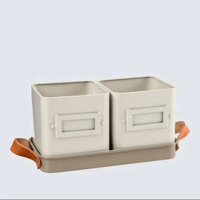 Burgon & Ball Kitchen Herb Pots, Mushroom