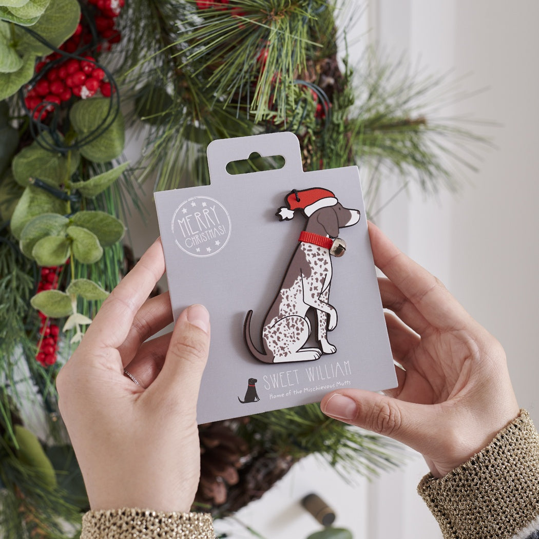 German Shorthaired Pointer Christmas Decoration