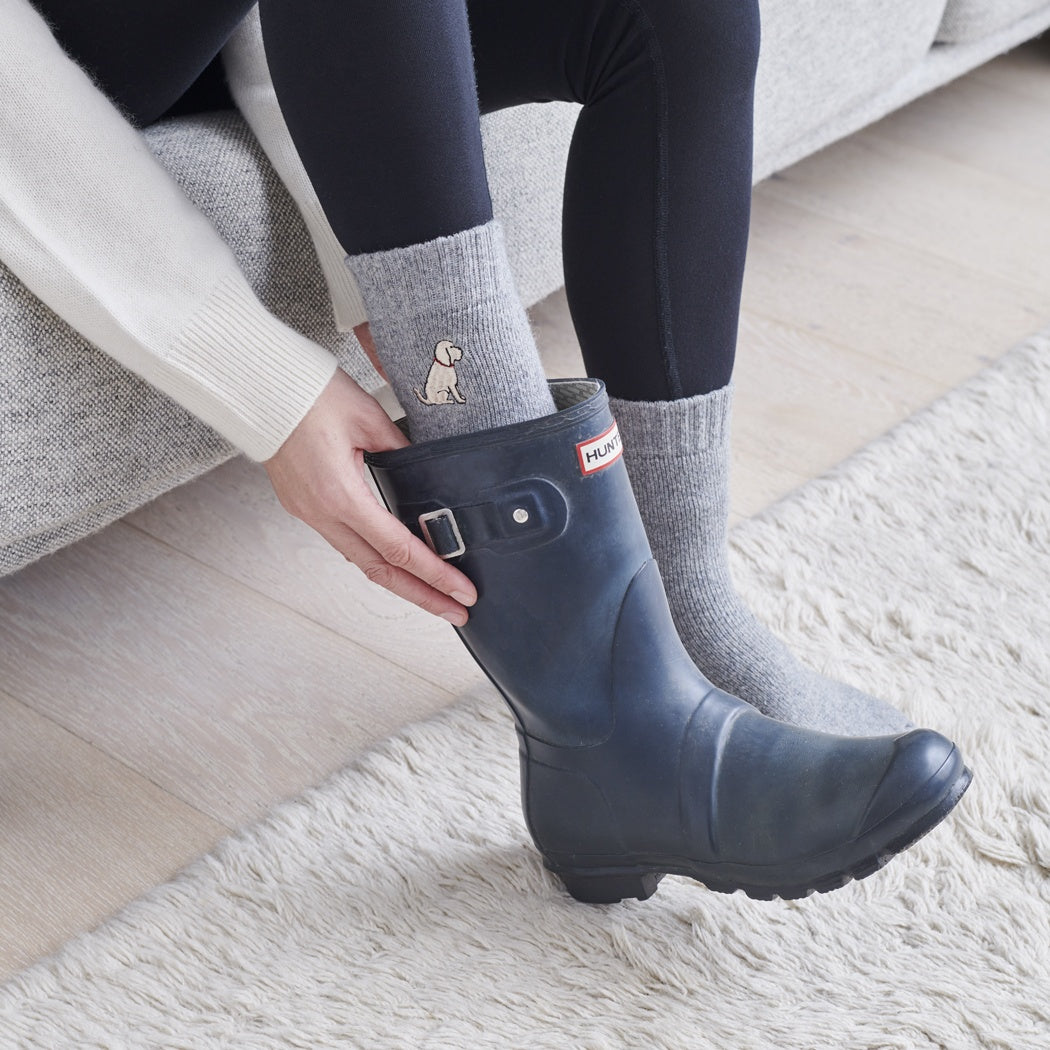 Cockapoo / Labradoodle (Apricot) Dog Walking Socks