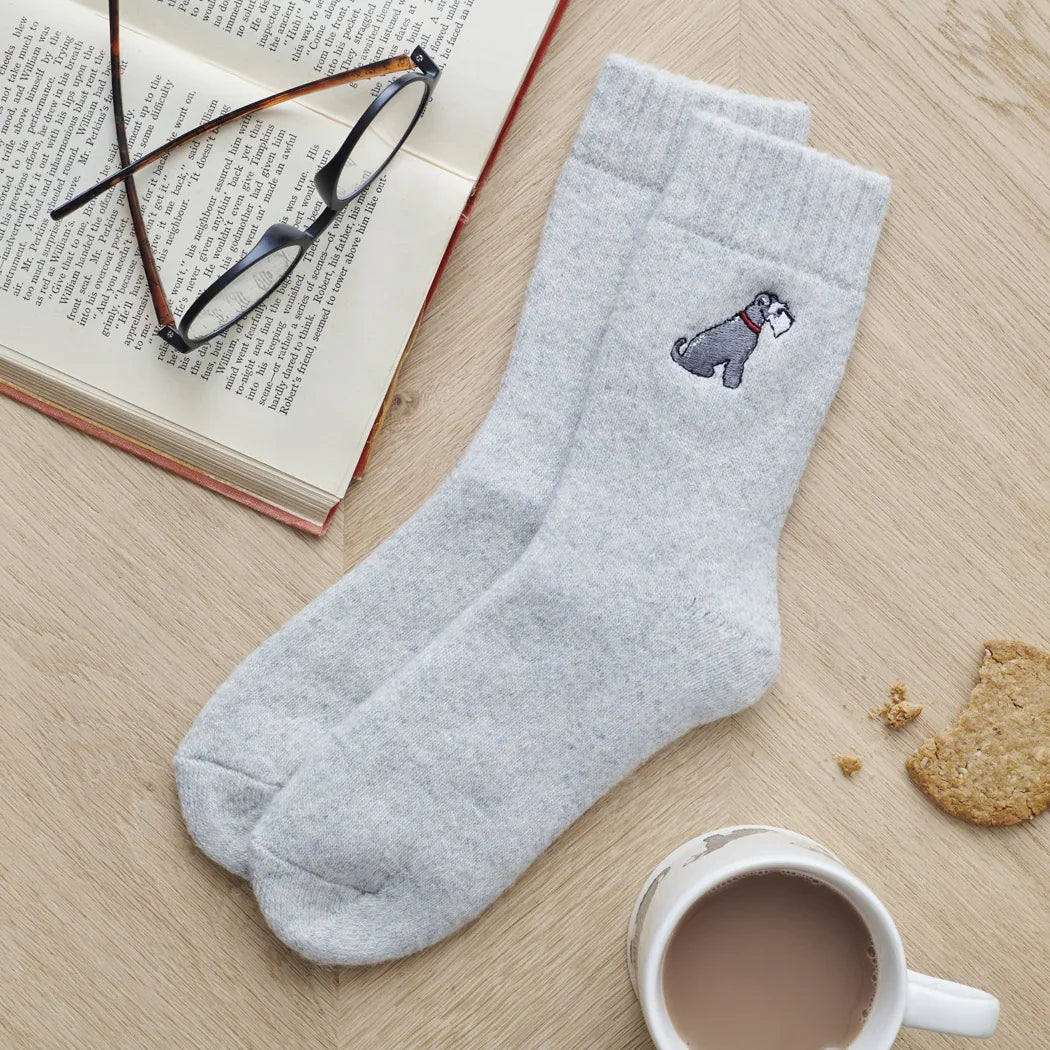 Grey Schnauzer Dog Walker's Gift Box