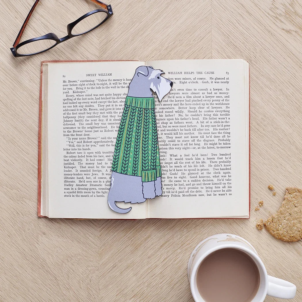 Grey Schnauzer Bookmark