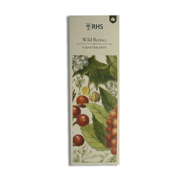 RHS Heritage Tealights  - Wild Berries