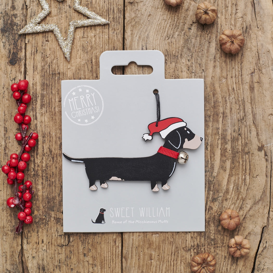 Dachshund Christmas Tree Decoration