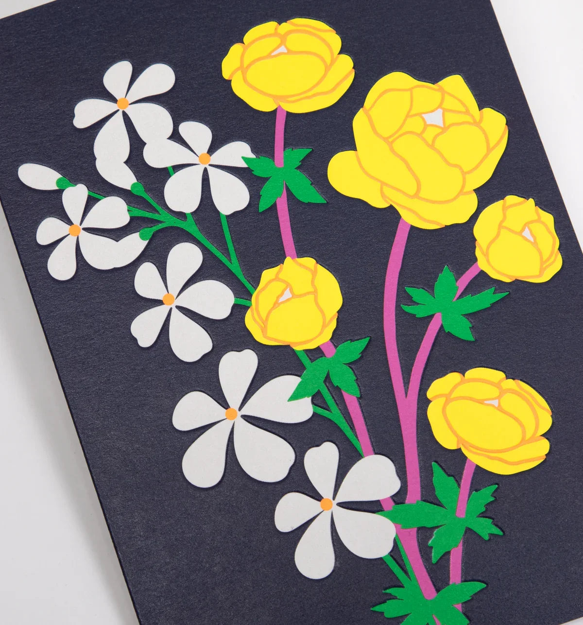 Lagom Design - Bollblom Greeting Card by Hanna Werning