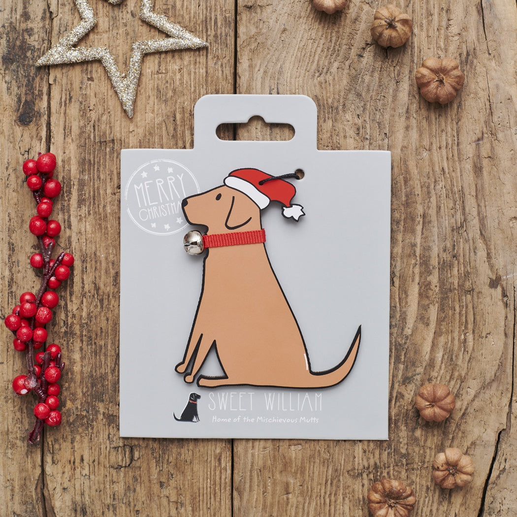 Fox Red Labrador Christmas Tree Decoration