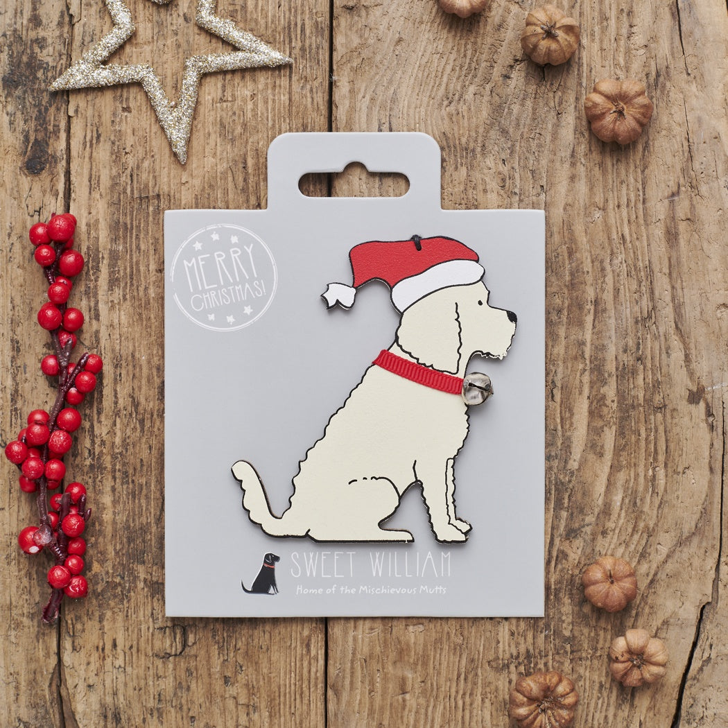 Cockapoo / Labradoodle (apricot) Christmas Decoration