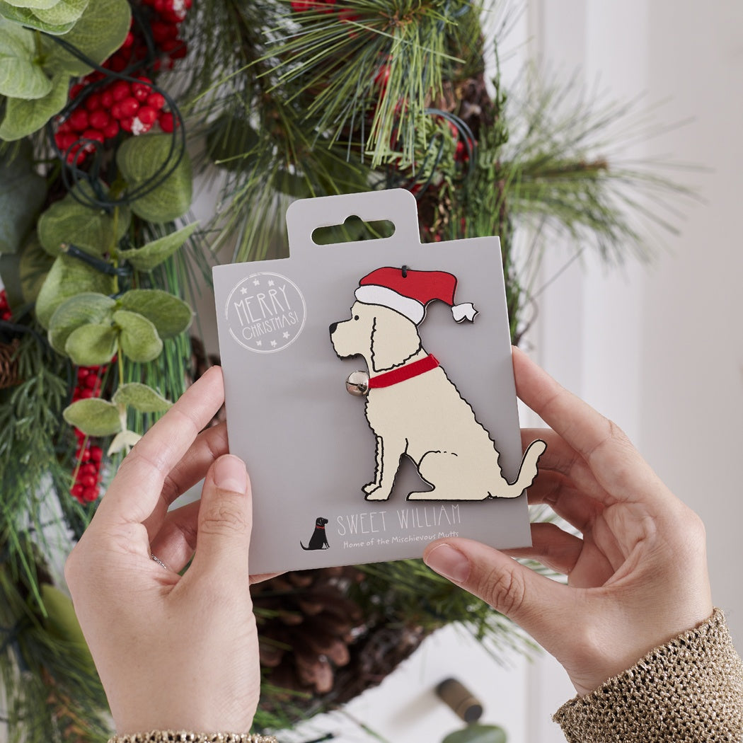 Cockapoo / Labradoodle (apricot) Christmas Decoration