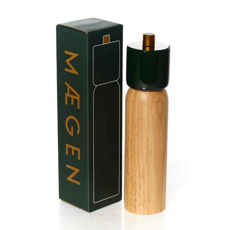 MÆGEN Salt & Pepper Grinder | Green & Gold