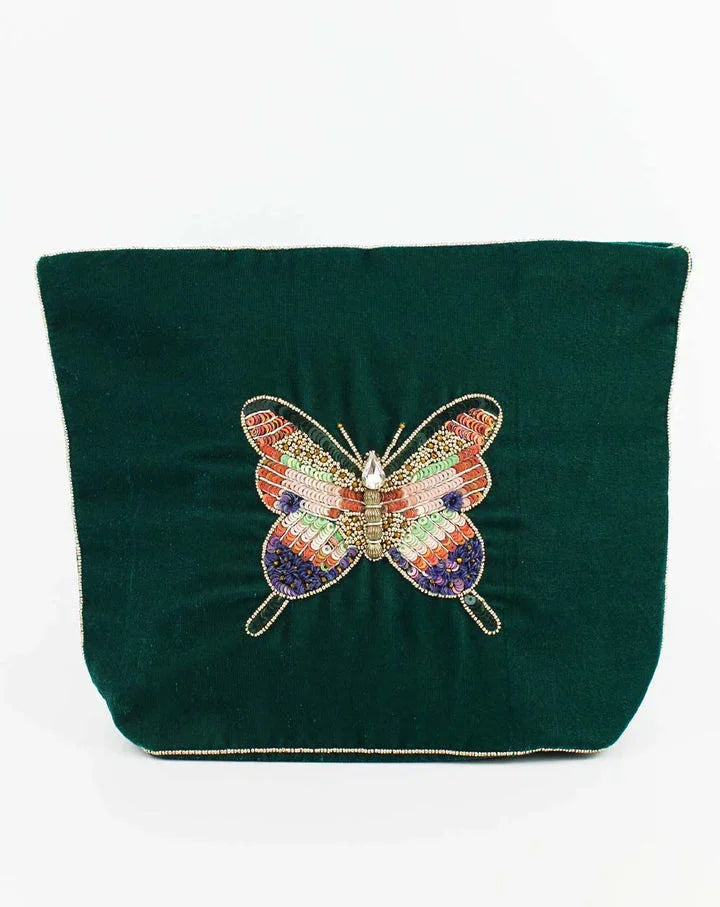 My Doris - Jewelled Butterfly Make up Bag