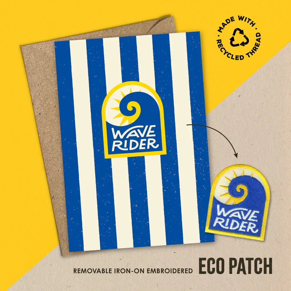 Wave Rider Eco Patch Card