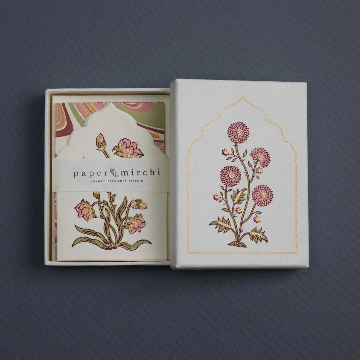 Sandook Quartz Boxed Artisan Notecard Set of 6