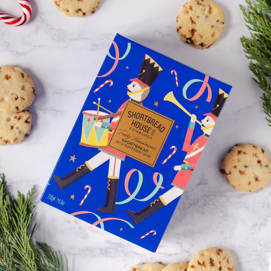 Truly Handmade Peppermint Bark Shortbread -250g