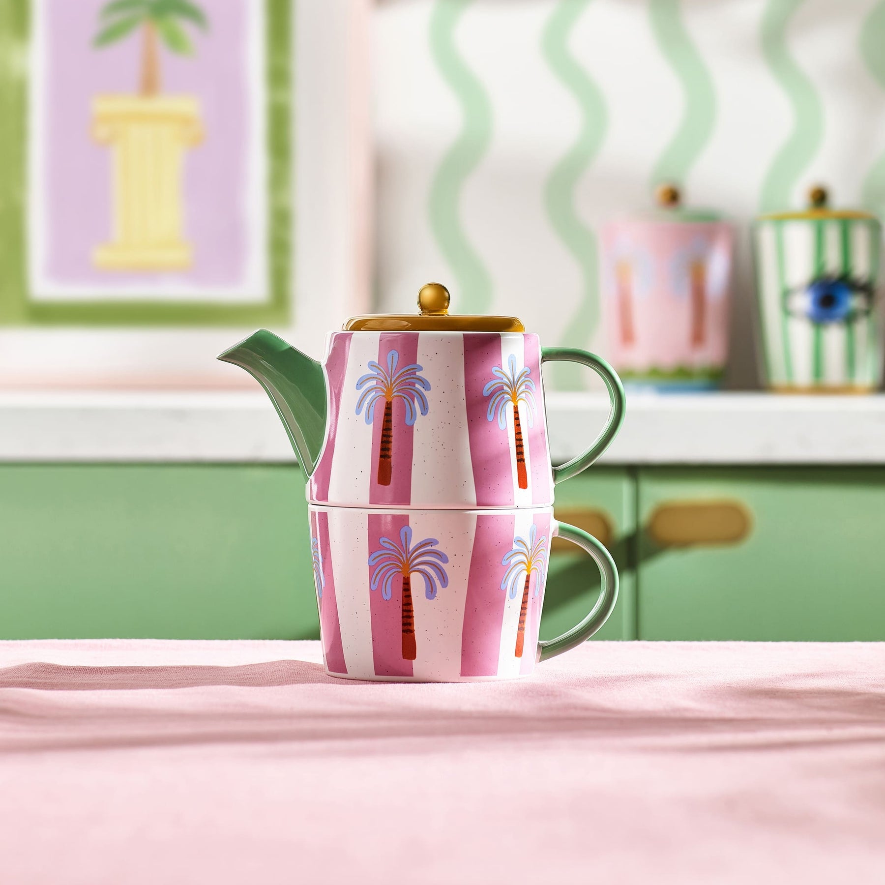 Electric Coast Palm Tea For One