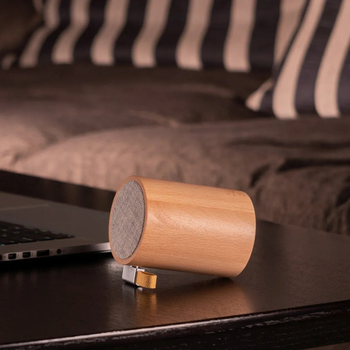 Gingko - Drum Light Bluetooth Speaker - Beech