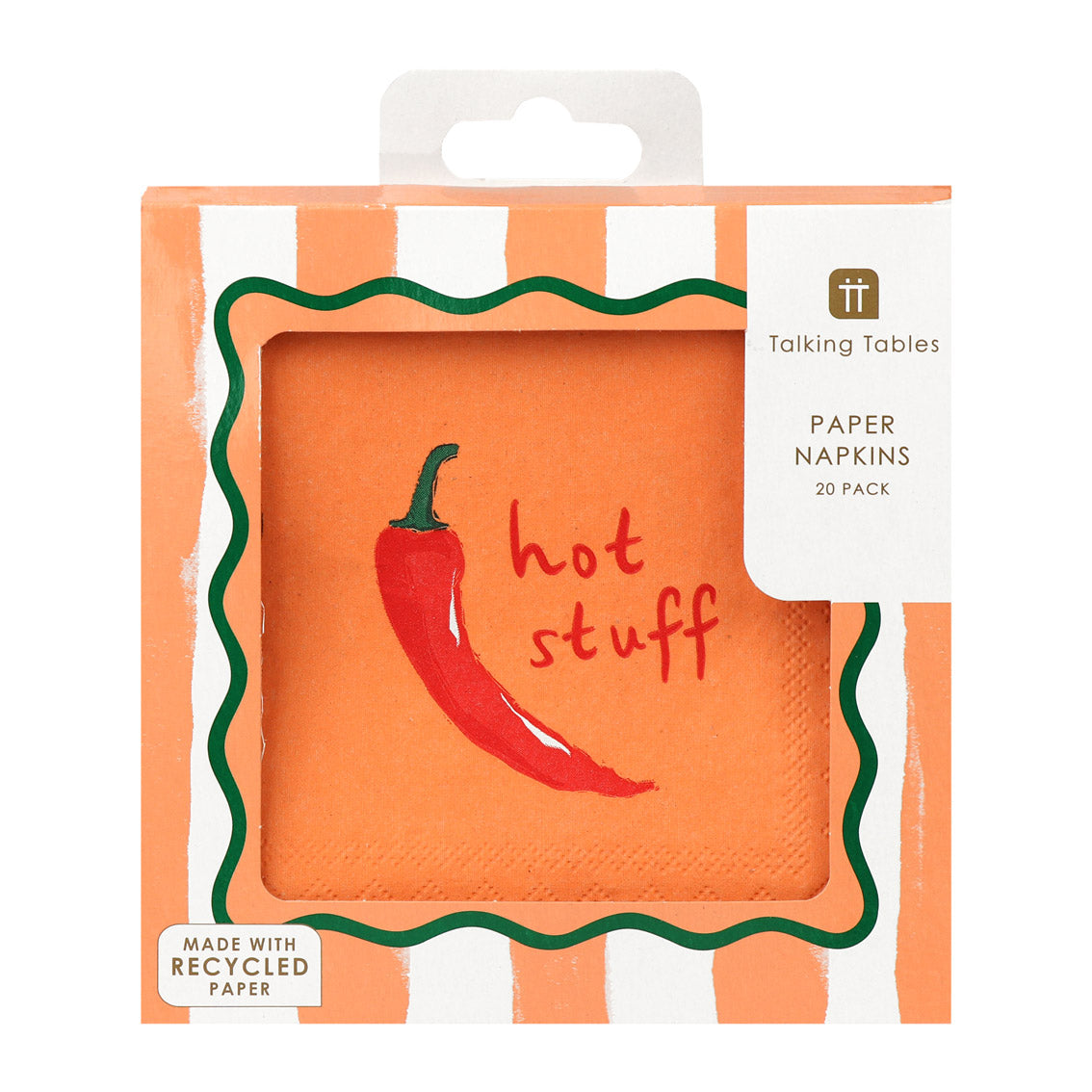 Hot Stuff Chilli Cocktail Paper Napkins - 20 Pack