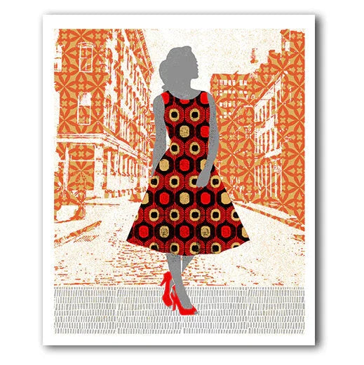 Cardiau Nico - Downtown Gal Card