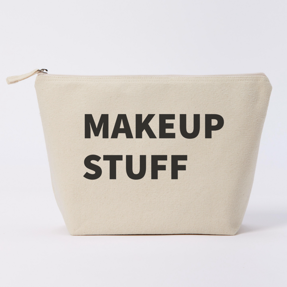 Makeup Stuff Pouch - Natural