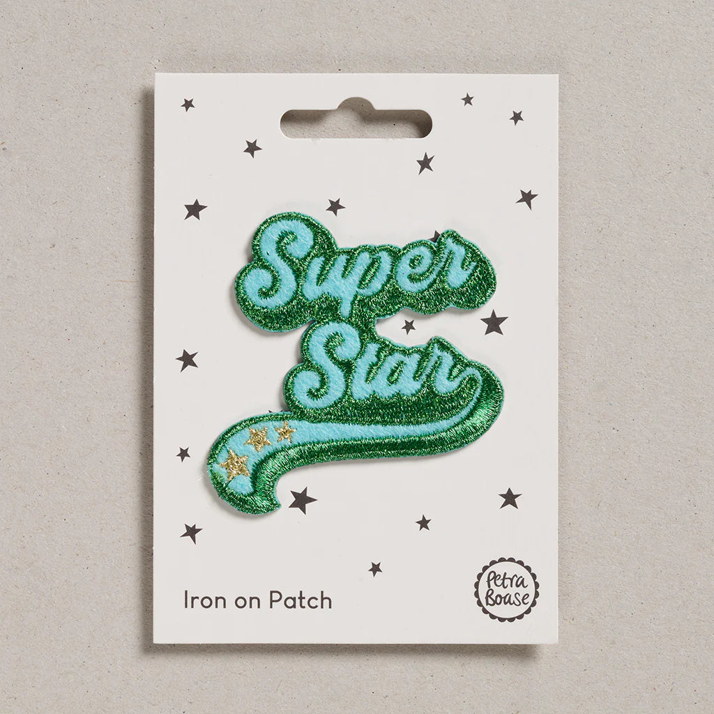 Super Star Iron on Patch
