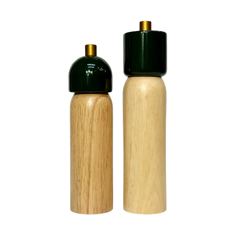 MÆGEN Salt & Pepper Grinder | Green & Gold