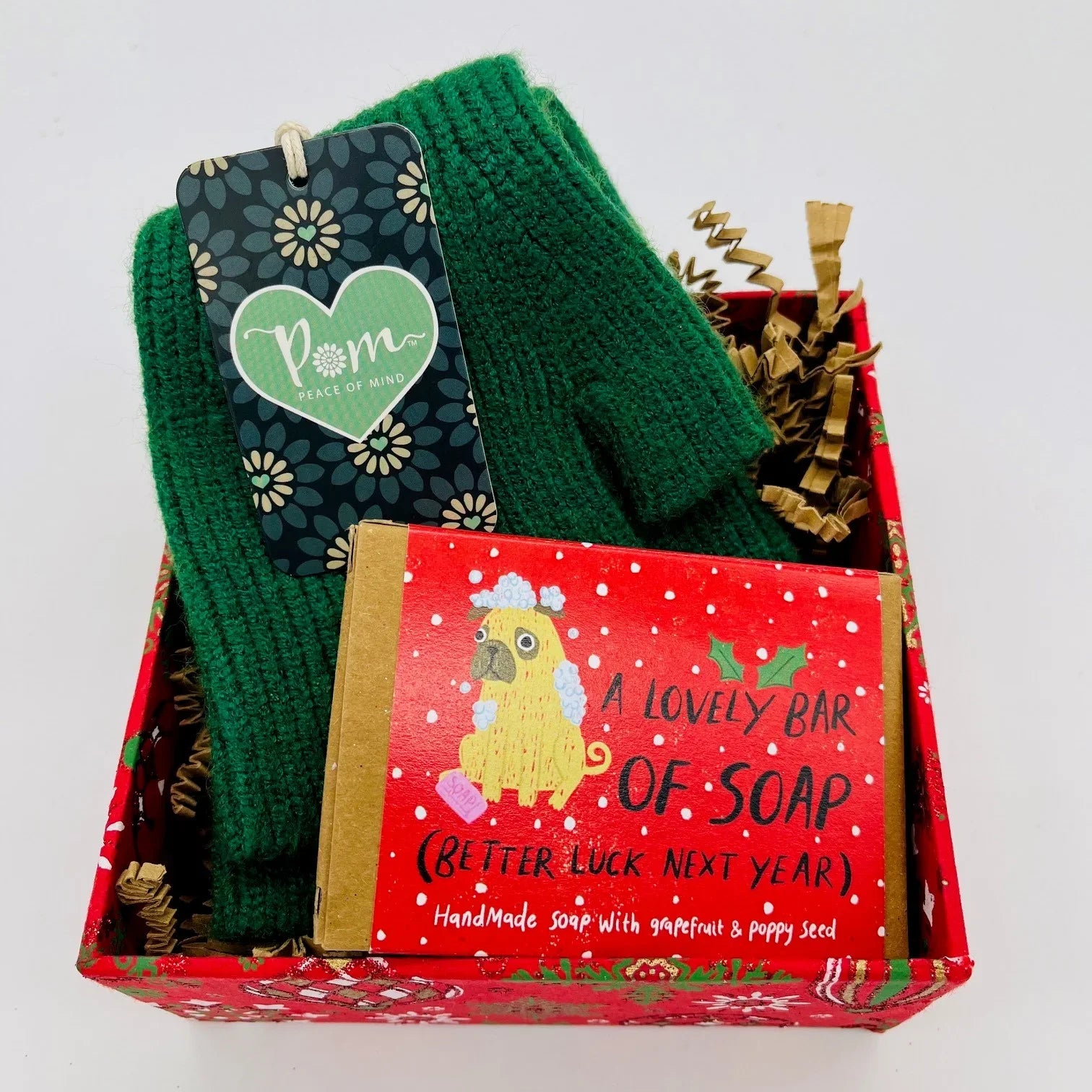 Jade Gloves Merry Christmas Gift Box