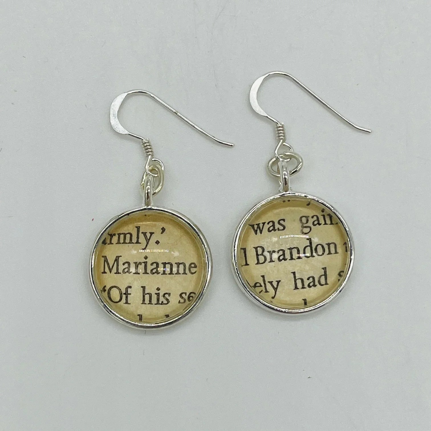Sense and Sensibility Earrings -  Marianne & Brandon