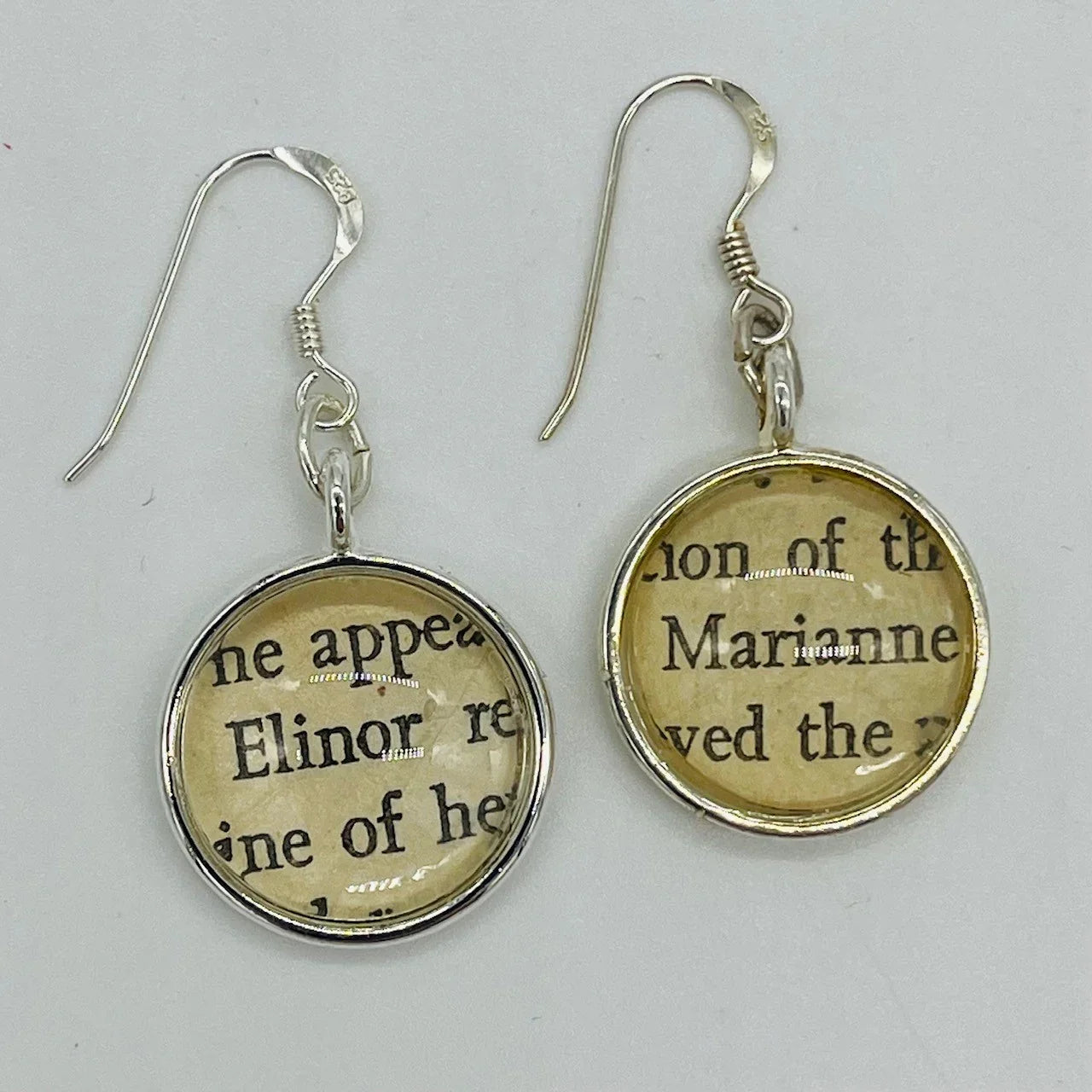 Sense and Sensibility Earrings -  Marianne & Elinor