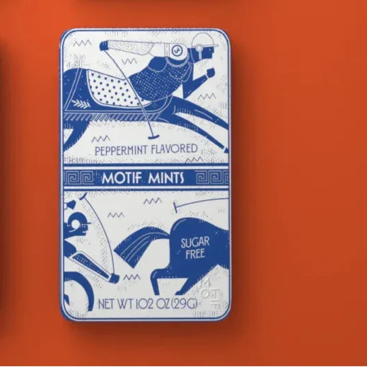 Motif Mints - Porcelain