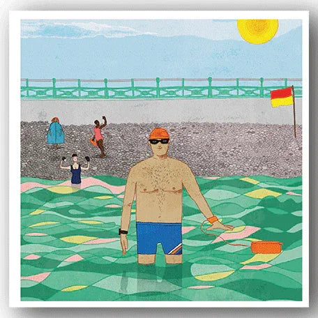 Cardiau Nico Card -Beach Swim