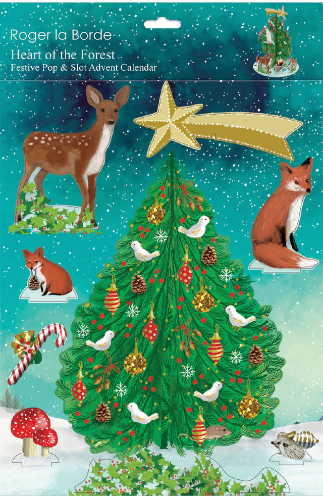 Heart of the Forest Large Pop & Slot Advent Calendar