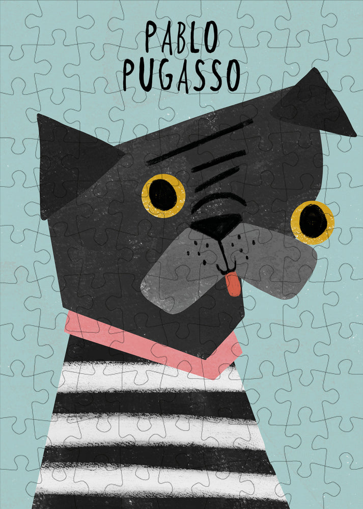 Pablo Pugcasso - 99 Piece Mini Jigsaw Puzzle