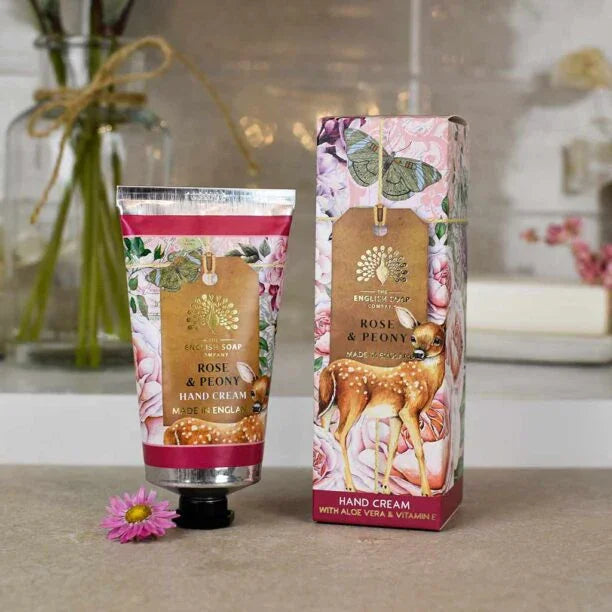 English Soap Company - Anniversary Rose and Peony Hand Cream
