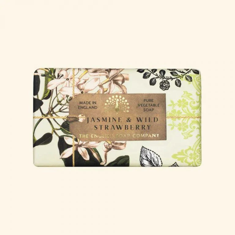 English Soap Company - Anniversary Jasmine & Wild Strawberry Soap