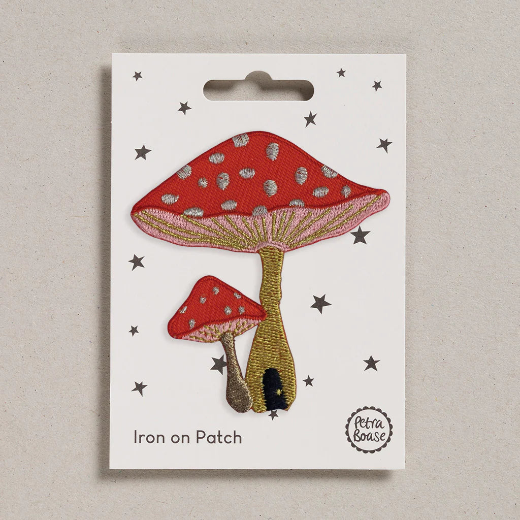 Toadstool Iron on Patch