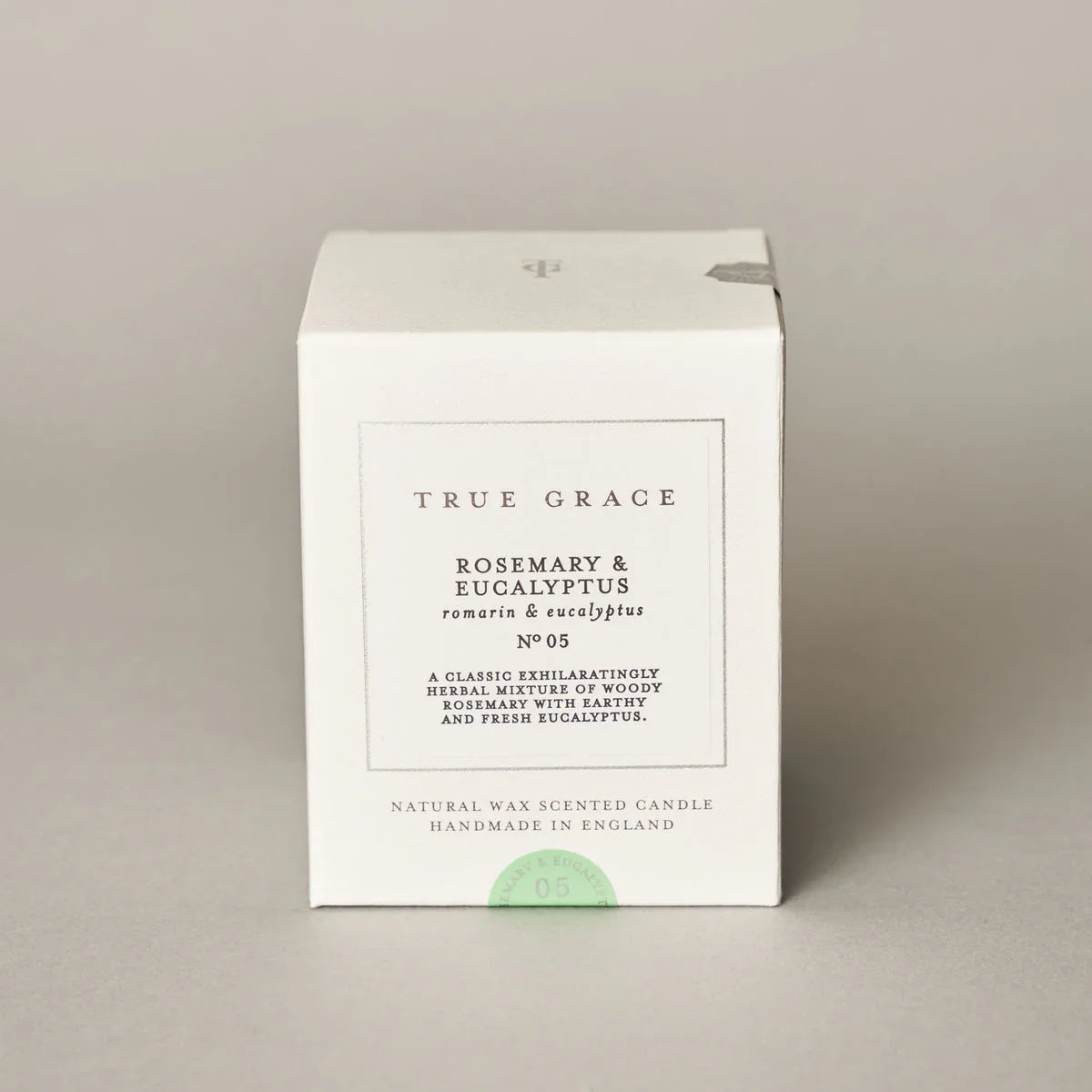True Grace Scented Candle -Rosemary & Eucalyptus
