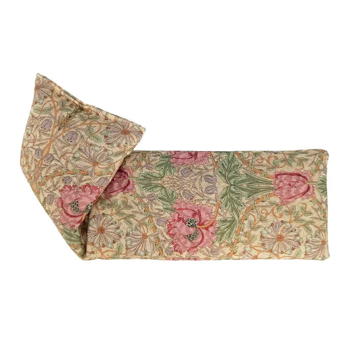 William Morris Honeysuckle Rose Cotton Wheat Bag - Unscented