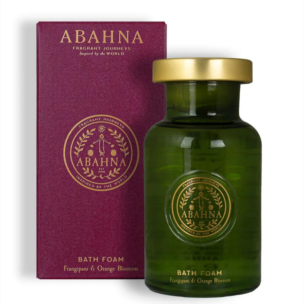 Abahna Bath Foam -  Frangipani & Orange Blossom