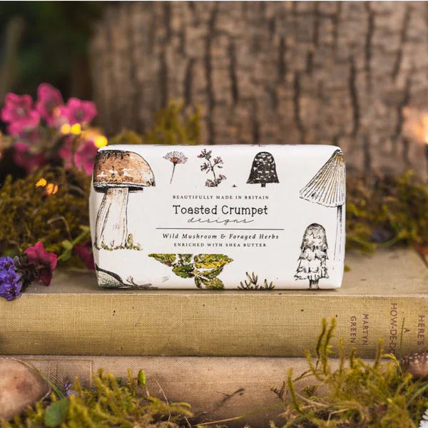 Toasted Crumpet –  Wild Mushroom & Foraged Herbs