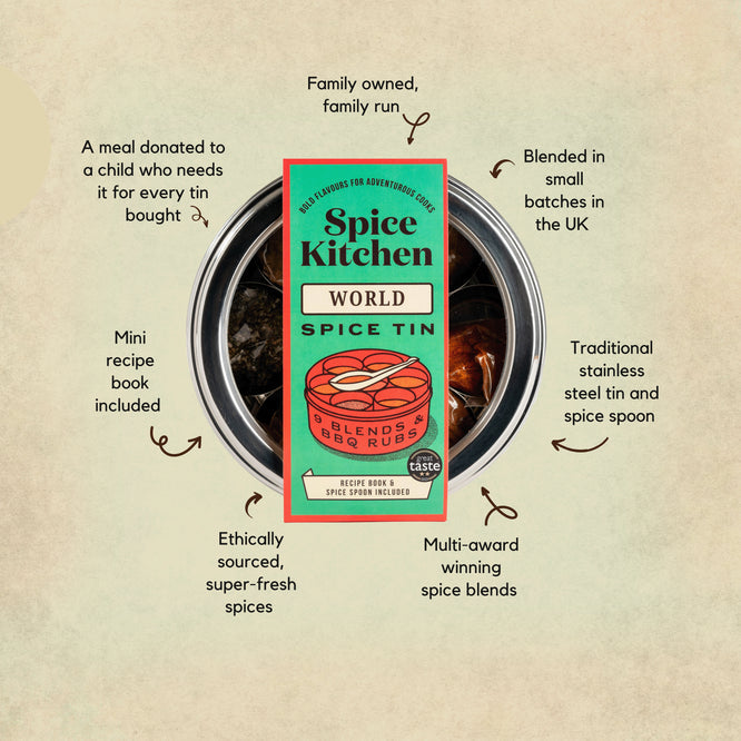 World Spice Tin