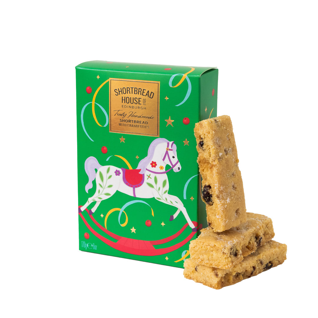 Truly Handmade Shortbread Fingers with Cranberries - 170g