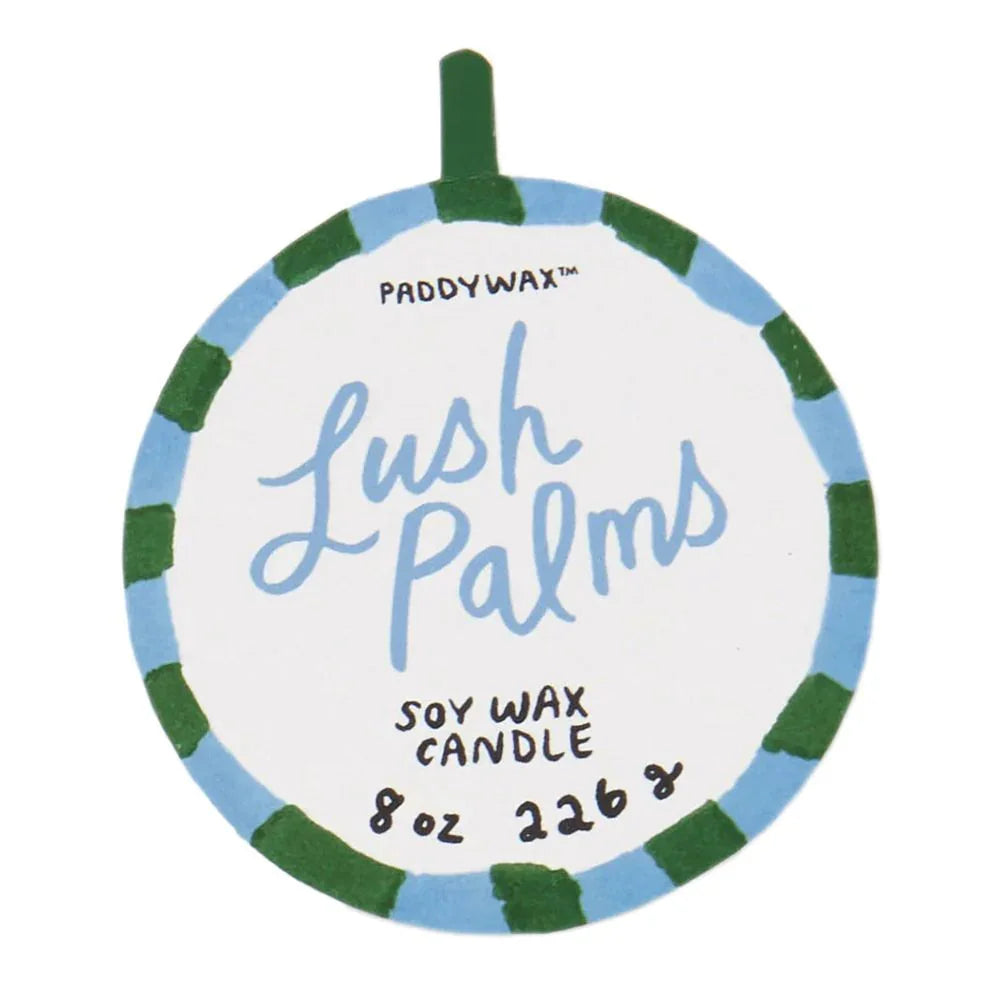 A Dopo Lush Palms Soy Wax Candle