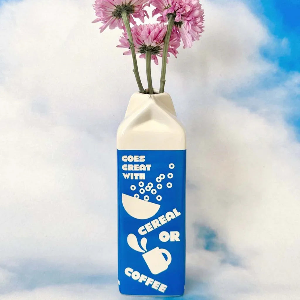 Oat Milk Vase