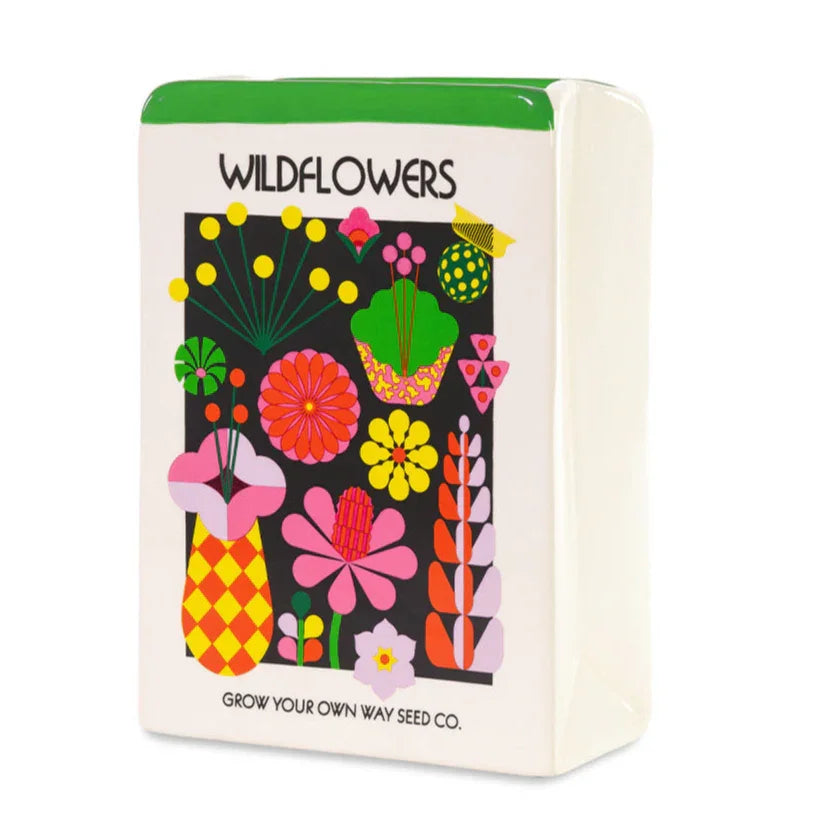 Wildflower Seeds Vase