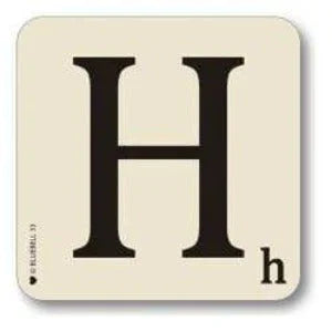 Alphabet Coasters Table Decoration