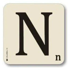 Alphabet Coasters Table Decoration