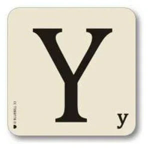 Alphabet Coasters Table Decoration
